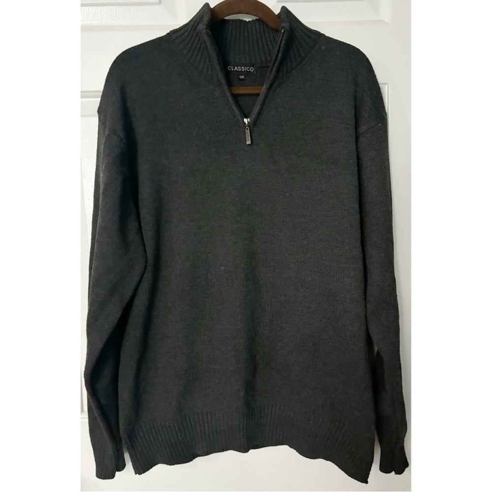 Classico Mens Sweater, Size 3XL, Color - Grey